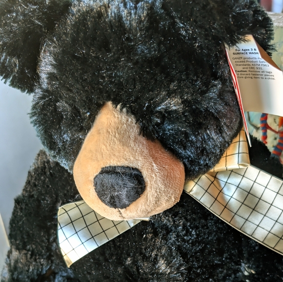 GANZ "Hadley" Cuddly Soft Teddy Bear - NWT - Picture 5 of 16